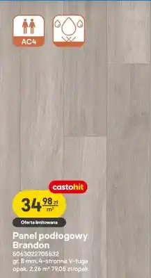 Castorama Panel podłogowy Brandon oferta