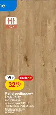 Castorama Panel podłogowy Dąb Solar oferta