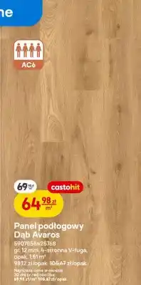 Castorama Panel podłogowy Dąb Avaros oferta