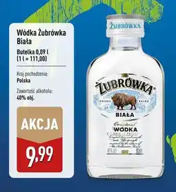 ALDI Wódka Żubrówka Biała oferta