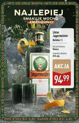ALDI Likier Jagermeister oferta