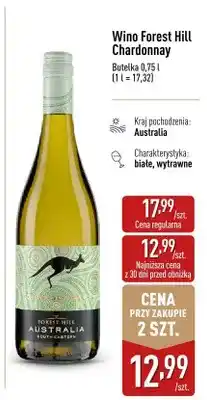 ALDI Wino Forest Hill Chardonnay oferta