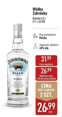 ALDI Wódka Żubrówka oferta