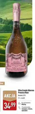 ALDI Wino Grande Alberone Prosecco Rose oferta