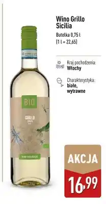 ALDI Wino białe Grillo Sicilia oferta