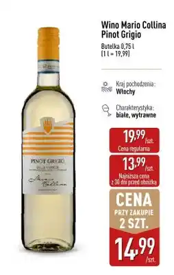 ALDI Wino pinot grigio oferta