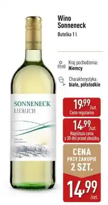 ALDI Wino Sonneneck oferta
