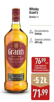 ALDI Whisky Grant's oferta