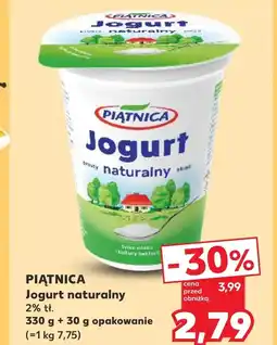 Kaufland Jogurt naturalny Piątnica oferta
