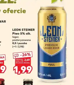 Kaufland Piwo Leon Steiner oferta