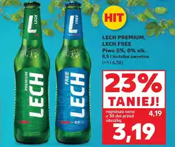 Kaufland Piwo Lech oferta