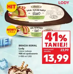 Kaufland Lody Bracia Koral oferta