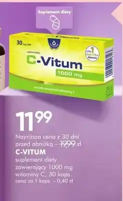 SuperPharm Suplement diety zawierający 1000 mg witaminy C oferta