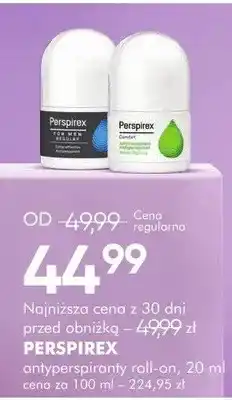 SuperPharm Antyperspirant roll-on Perspirex oferta