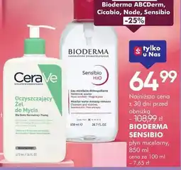 SuperPharm Płyn micelarny Bioderma Sensibio oferta