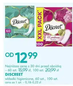 SuperPharm Wkładki higieniczne, 60 szt., 100 szt oferta