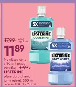 SuperPharm Płyn do płukania jamy ustnej Cool Mint, Stay White oferta