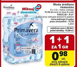 Carrefour Woda źródlana oferta