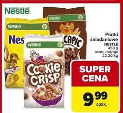 Carrefour Płatki śniadaniowe Nesquik, Cookie Crisp oferta