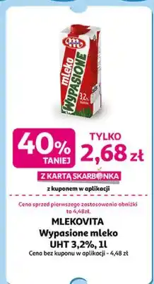 Auchan Mleko Wypasione mleko UHT 3,2% oferta