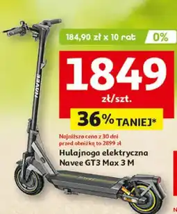 Auchan Hulajnoga elektryczna Navee GT3 Max 3 M oferta