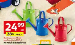 Auchan Konewka metalowa oferta