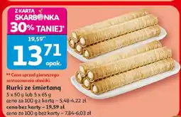 Auchan Rurki ze śmietaną oferta