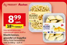 Auchan Kluski leniwe, gnocchi lub kopytka oferta