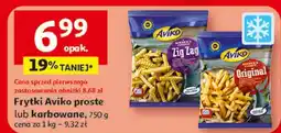 Auchan Frytki Aviko proste lub karbowane oferta