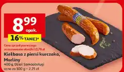 Auchan Kiełbasa z piersi kurczaka oferta