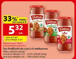 Auchan Sos do ryżu lub makaronu oferta
