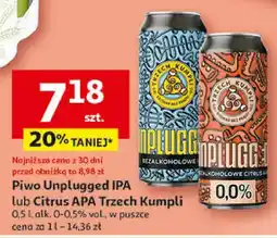 Auchan Piwo Citrus APA Trzech Kumpli oferta
