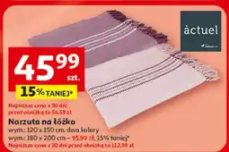 Auchan Narzuta na łóżko oferta