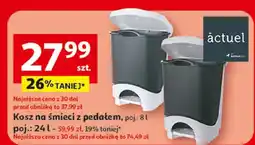 Auchan Kosz na śmieci z pedałem oferta