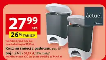 Auchan Kosz na śmieci z pedałem oferta