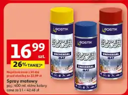 Auchan Spray matowy oferta
