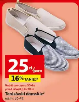 Auchan Tenisówki damskie oferta