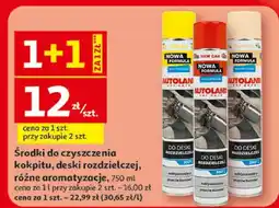 Auchan Środki do czyszczenia kokpitu, deski rozdzielczej, różne aromatyzacje oferta