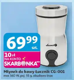Auchan Młynek do kawy łucznik CG-001 oferta
