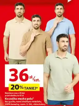 Auchan Koszulka męska polo oferta