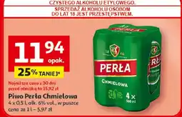 Auchan Piwo Perła Chmielowa oferta