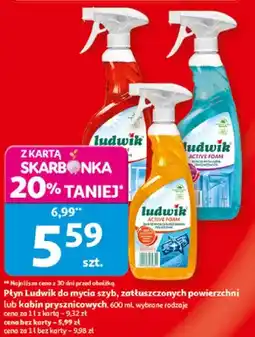 Auchan Płyn do mycia kabin prysznicowych oferta