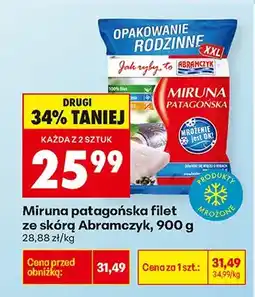 Biedronka Filet ze skórą Abramczyk oferta