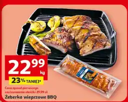 Auchan Żeberka wieprzowe BBQ oferta