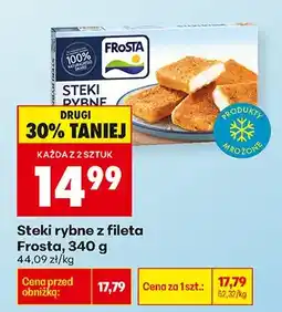 Biedronka Steki rybne z fileta oferta