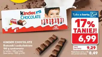 Kaufland Kinder Chocolate oferta