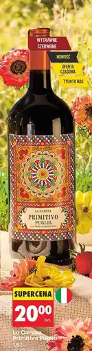 Biedronka La Carraia Primitivo Puglia 1,5 l oferta