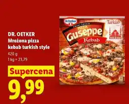 Lidl DR. OETKER Mrożona pizza kebab turkish style oferta