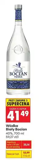 Biedronka Wódka Biały Bocian oferta