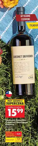 Biedronka Exclusive Selection Cabernet Sauvignon Reserva oferta